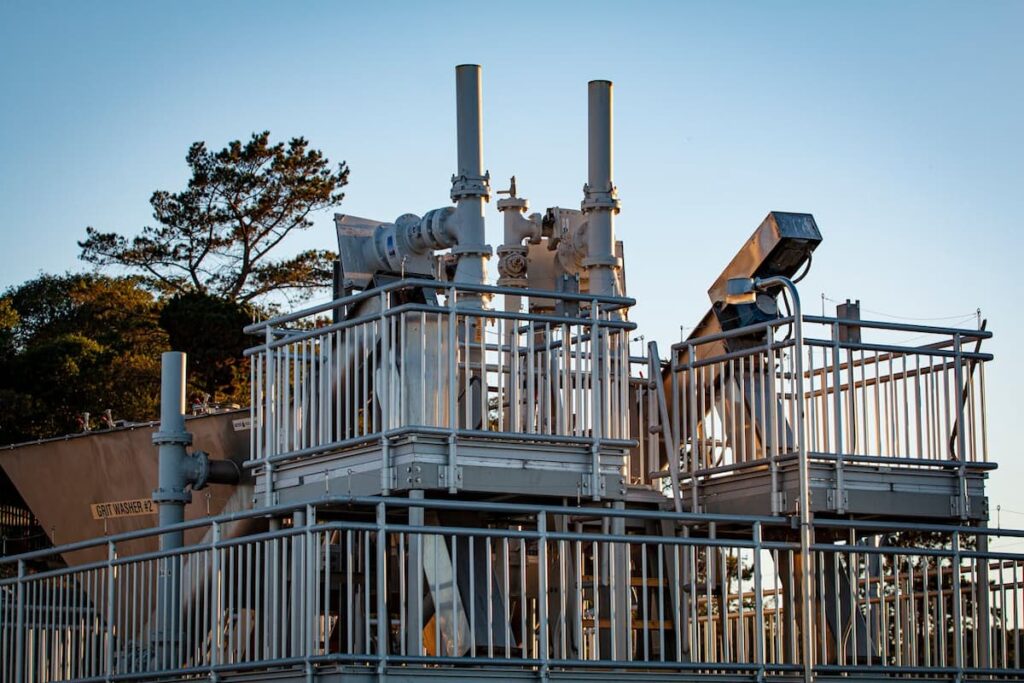 screw press troubleshooting guide showing filter ring inspection and polymer dosing system