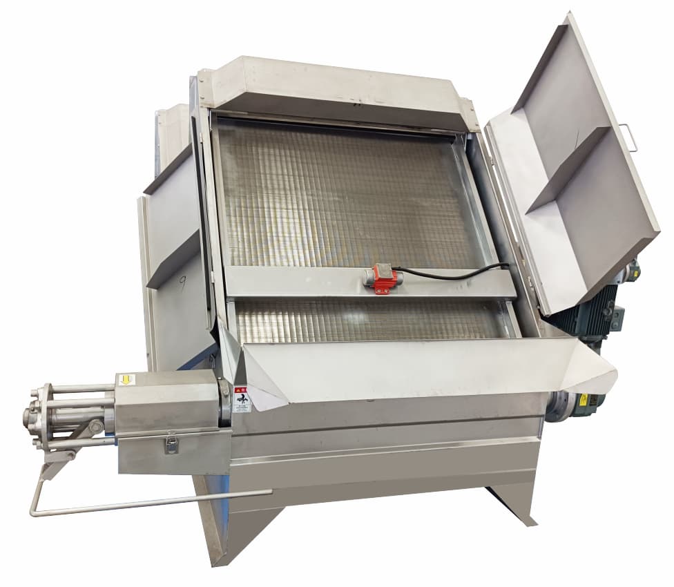 Inclined Screen Solid-Liquid Separator Side