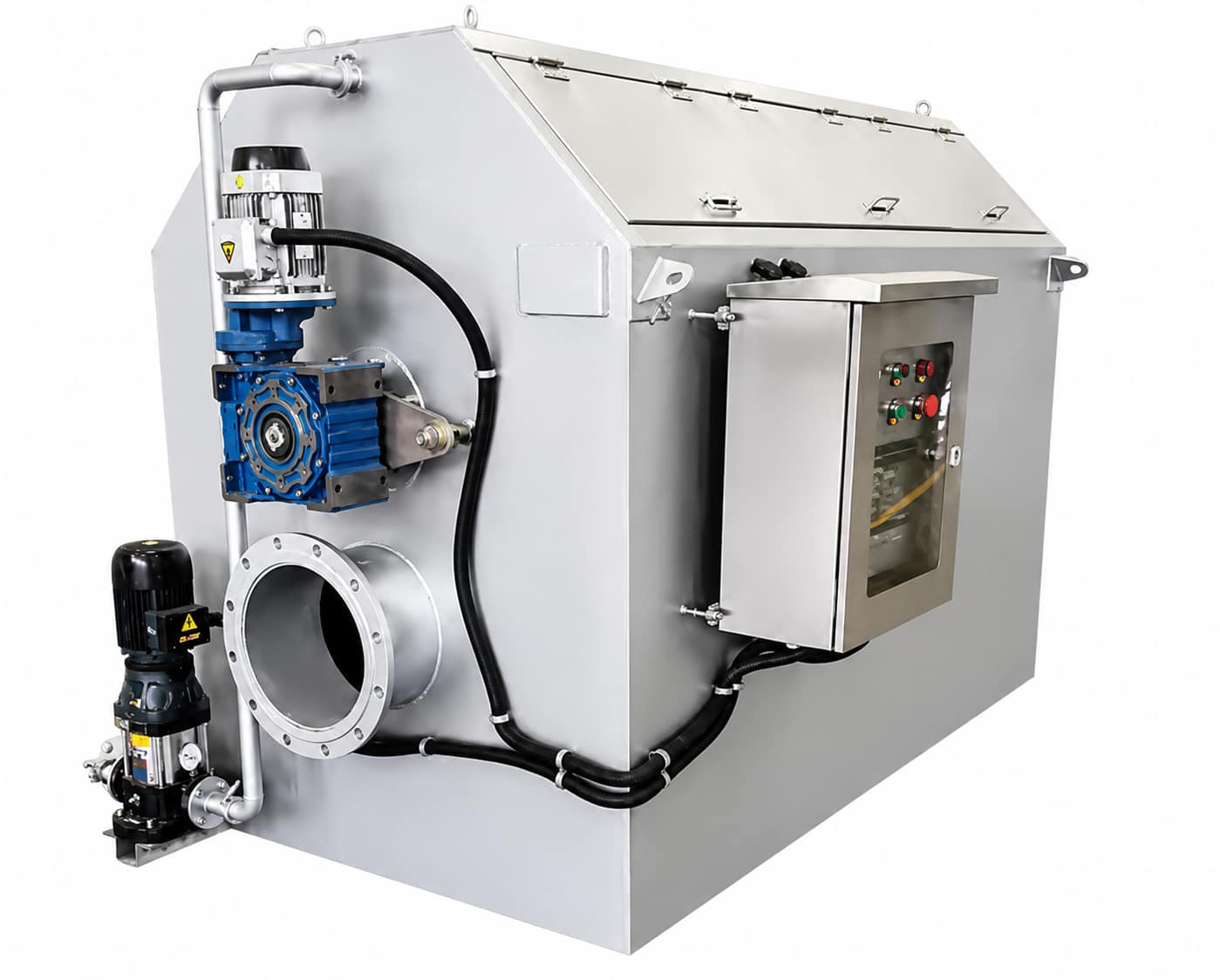 Rotary Drum Microfiltration Machine