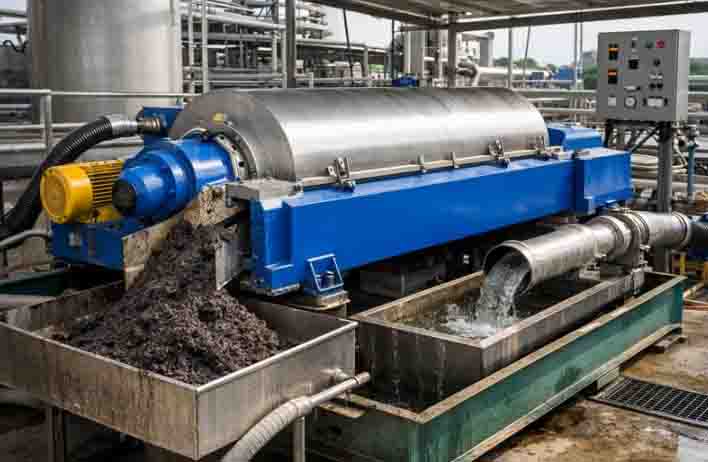 industrial sludge dewatering
