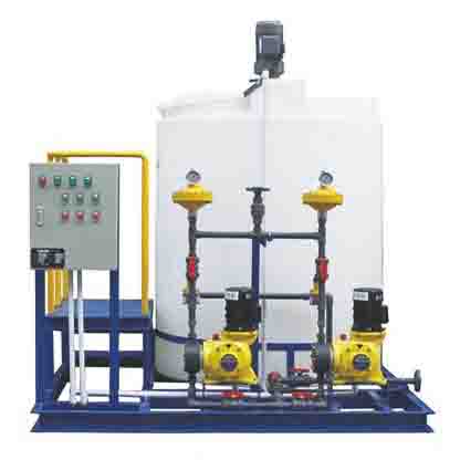 PE chemical dosing tank